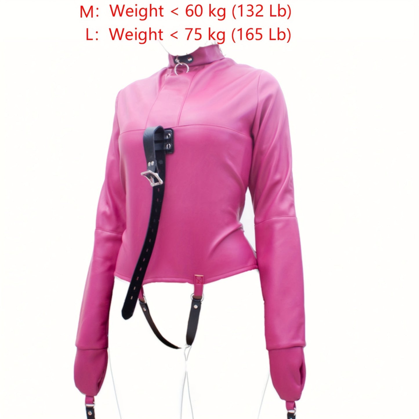 Bondage Jacket Restraint Costume For Role Play Accessory