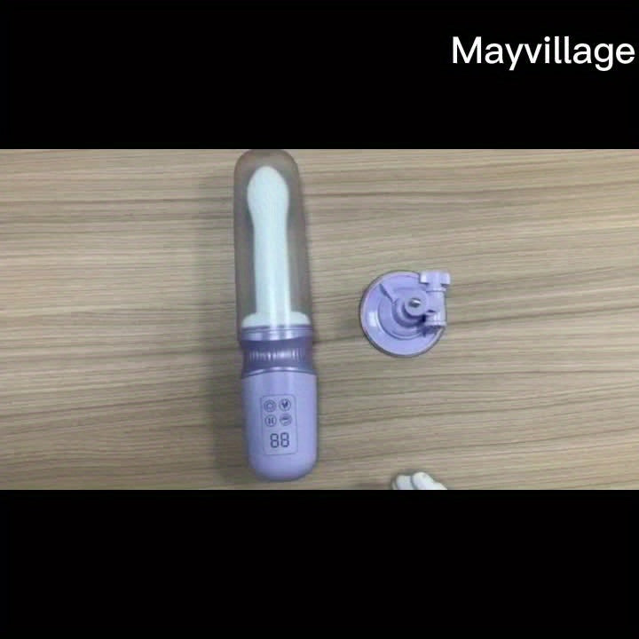 Handsfree Sex Machine Dildo With 7 Modes Vibrator Heating G Spot Anal