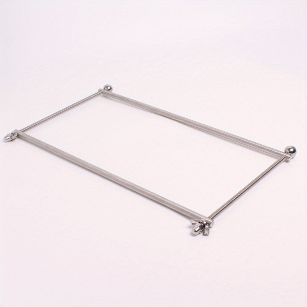 Stainless Steel Fixed Adjustable Chest Clip, Nipple Clip, Heavy-duty Steel Frame Chest Press, BDSM Restraint Lock, Flirting Toy, Bondage Accessory, Bdsm Gear, Adjustable Clip, Metal Restraint, Highquality Metal, Sturdy Constr