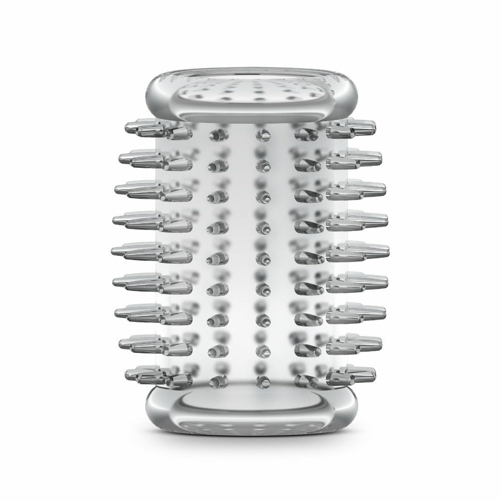 Penis Girth Prolong Ring Sleeve Silicone Non Electric French Tickler