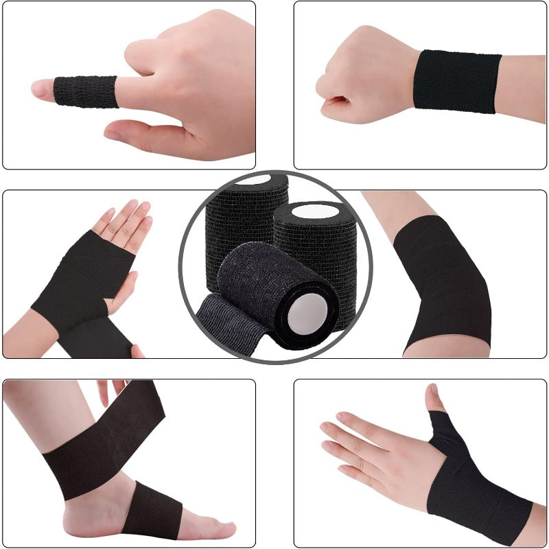 Self Adhesive Bandages Roll Pack for Sprains and Wound Care