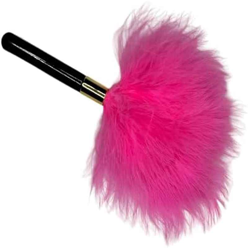 Marabou Feather Tickler for Sensual Stimulation and Handheld Design