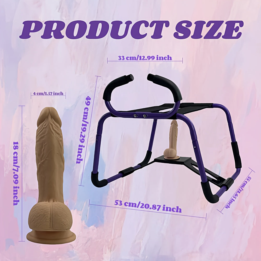Unisex Adjustable Height Sex Chair Set Multifunctional BDSM Toy