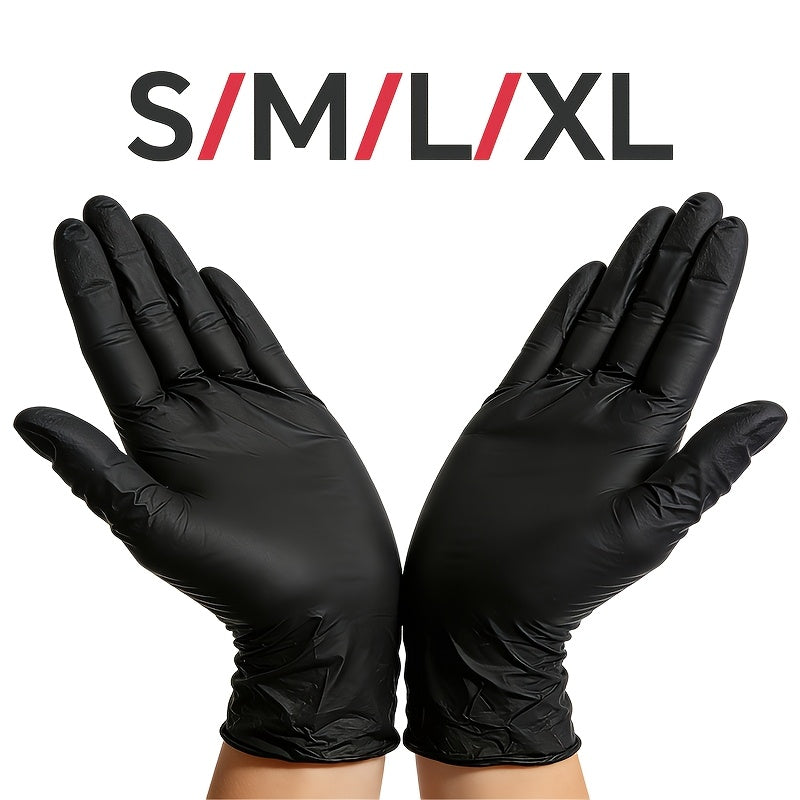 GTT Nitrile Work Gloves Disposable Thickened For Multi Scenario Use
