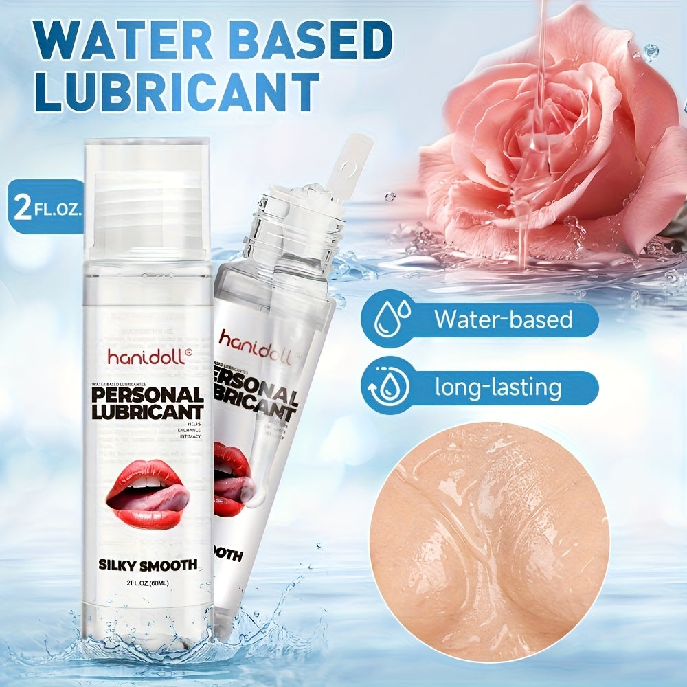 Hanidoll Hypoallergenic Unscented Water Based Lubricant 4 Pack For Couples