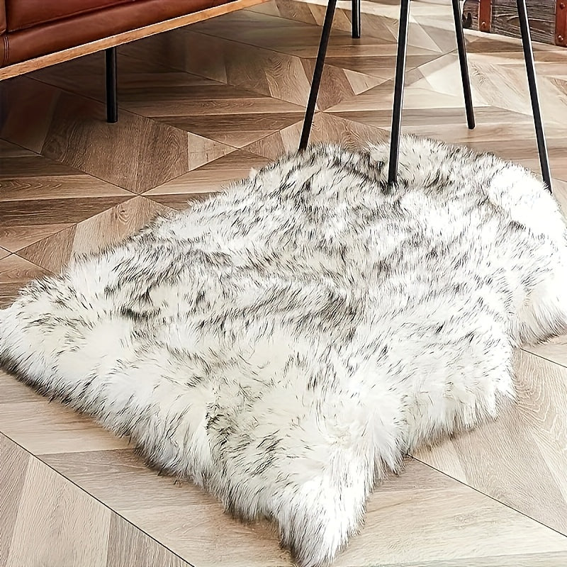 Faux Sheepskin Rug Fluffy Washable Living Room Decor