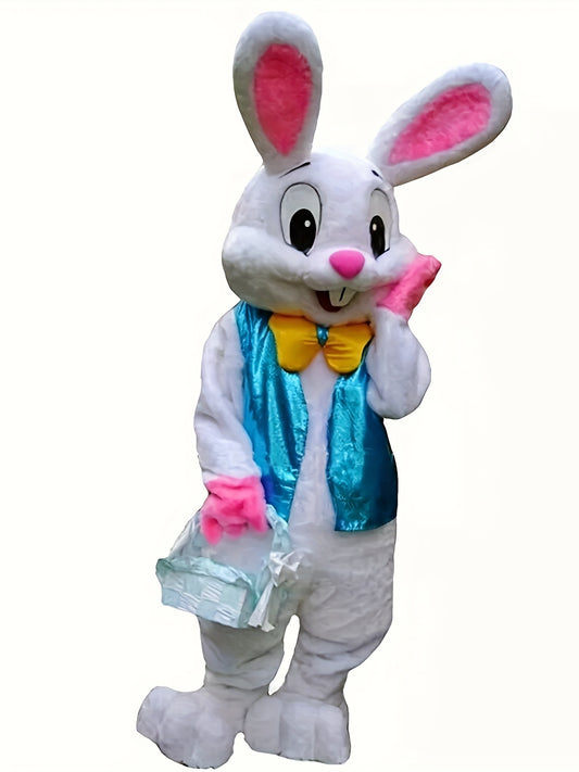 Easter Bunny Mascot Costume Plush Rabbit Suit For Parties