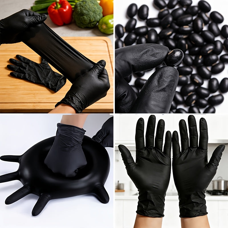 GTT Nitrile Work Gloves Disposable Thickened For Multi Scenario Use