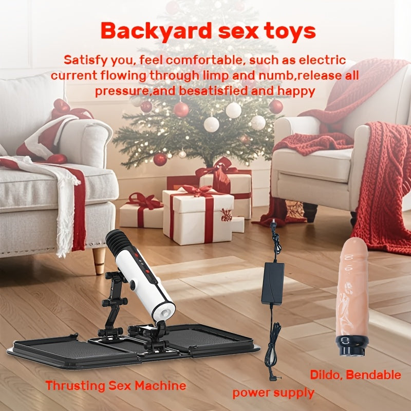 Limited Edition Holiday Vibrating Dildo With Adjustable Angle Plug