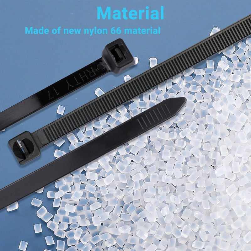 Heavy Duty Zip Ties 100 Pack 175 Lbs Industrial Grade