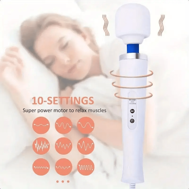 Powerful Wand Massager G Spot Vibrator With 2 Speed Control