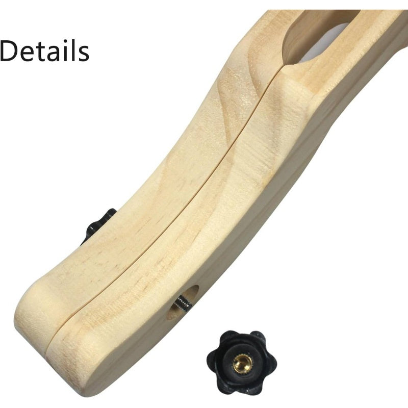 Wooden Scrotal Restraints for BDSM Bondage and Punishment