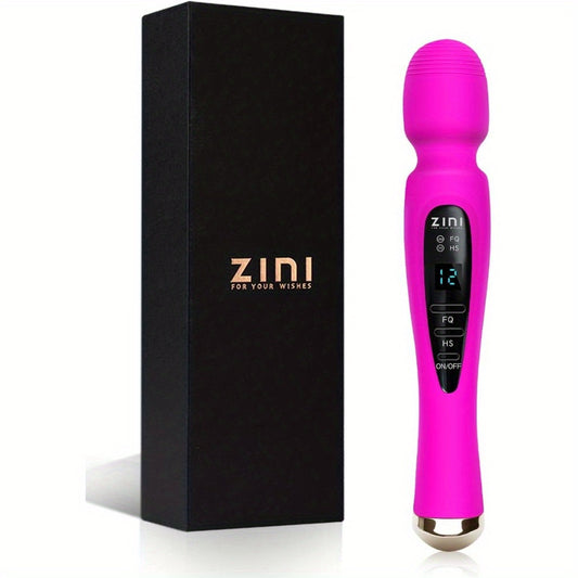 Quiet Massager 12 Speed Cordless Wand Massager USB Magnetic Charger