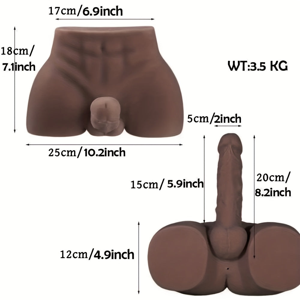 Male Sex Doll Torso With Flexible Dildo For Realistic Masturbation