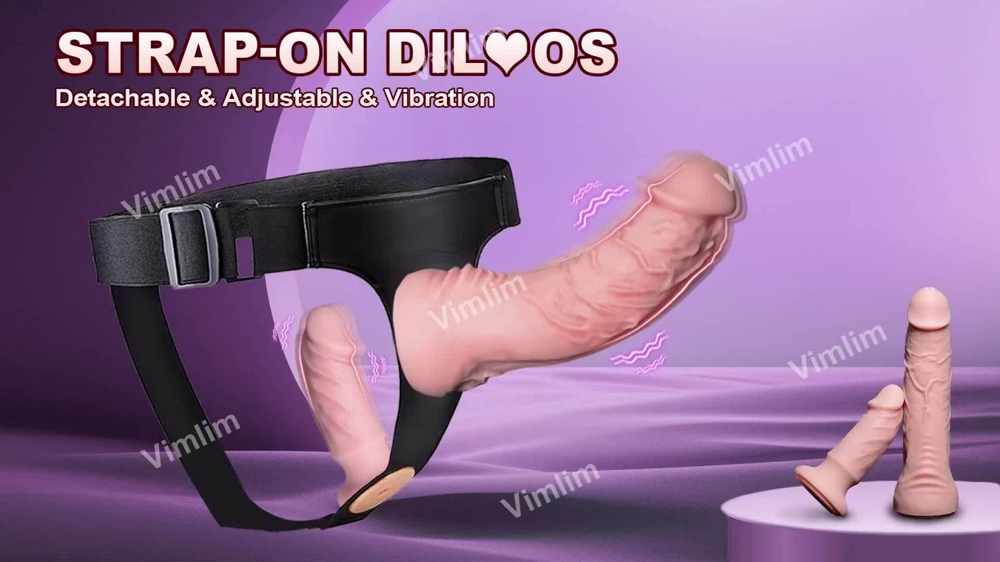 VIMLIM Realistic Dildo Vibrator With 10 Vibrating Modes