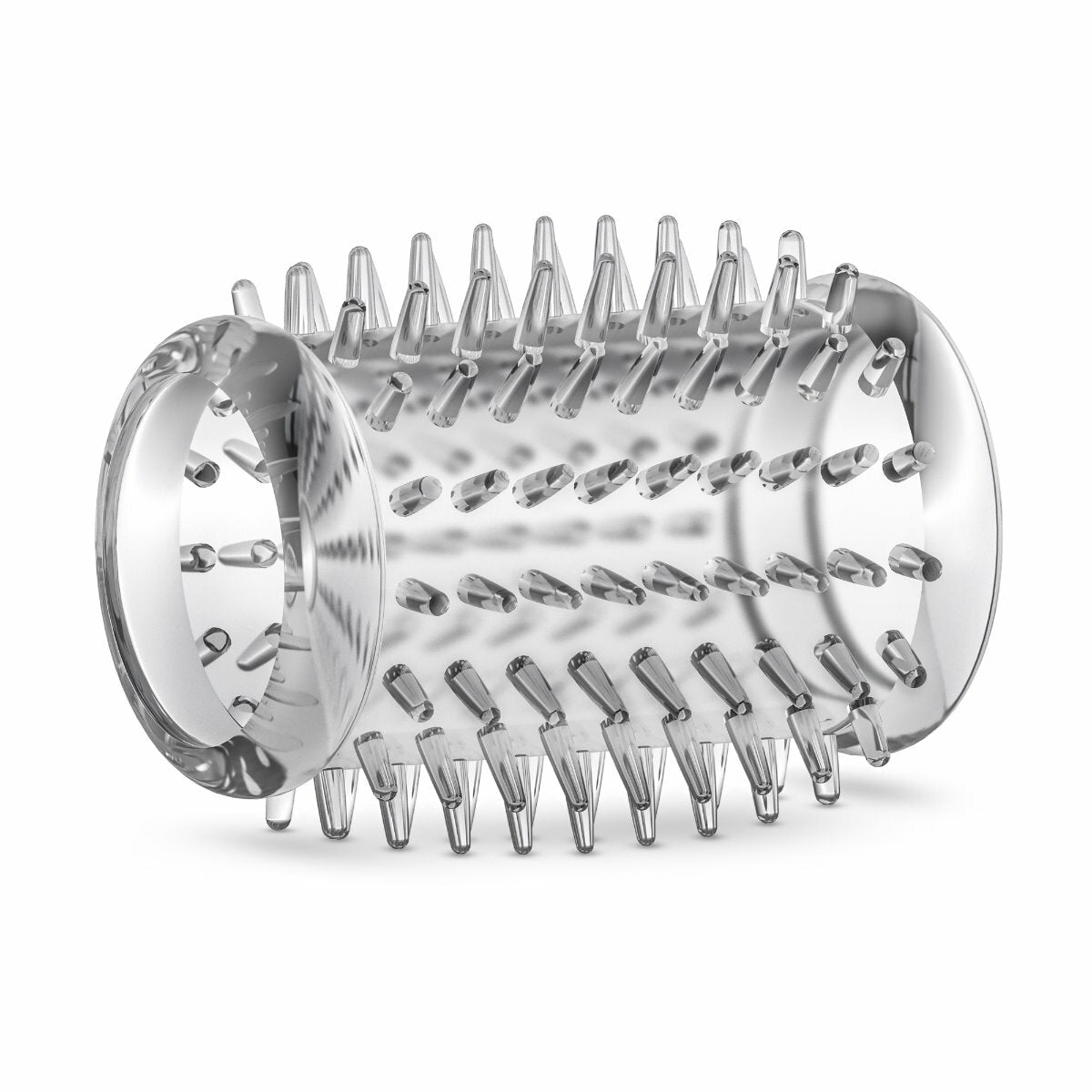 Penis Girth Prolong Ring Sleeve Silicone Non Electric French Tickler