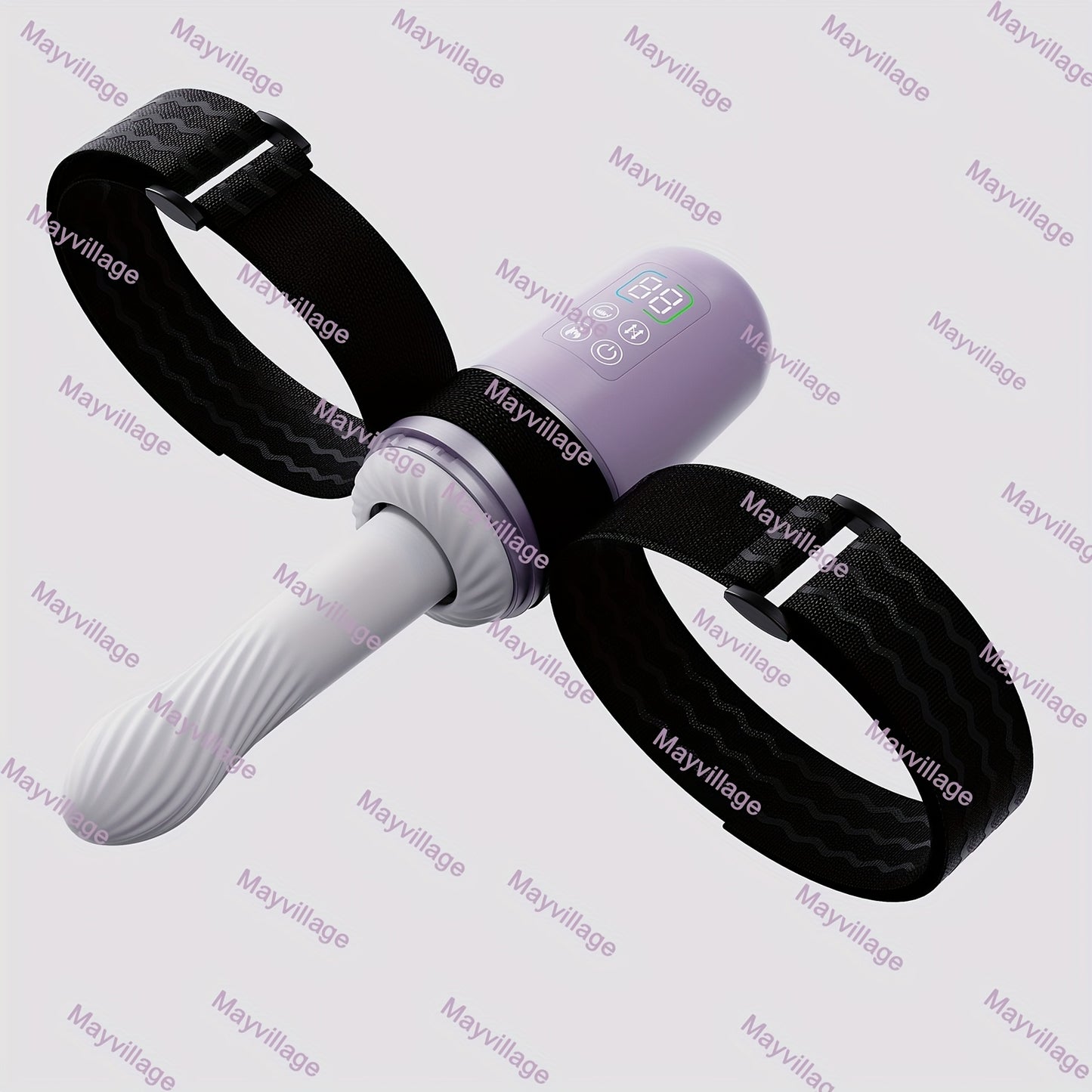 Handsfree Sex Machine Dildo With 7 Modes Vibrator Heating G Spot Anal