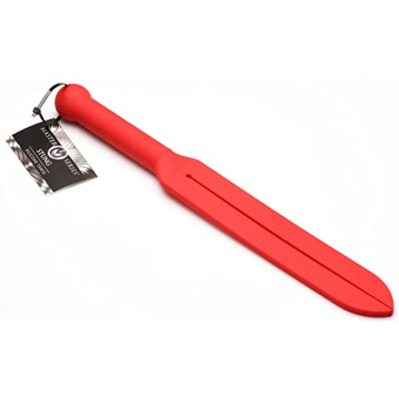 Master Series Stung Dual Tip Tawse BDSM Paddle For Adults