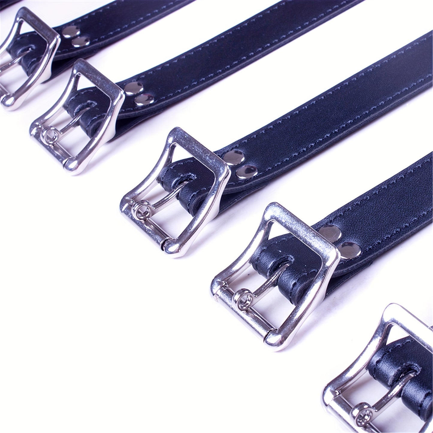 Adult Halloween Bondage Cuffs Adjustable Restraint Strap SM Role Play