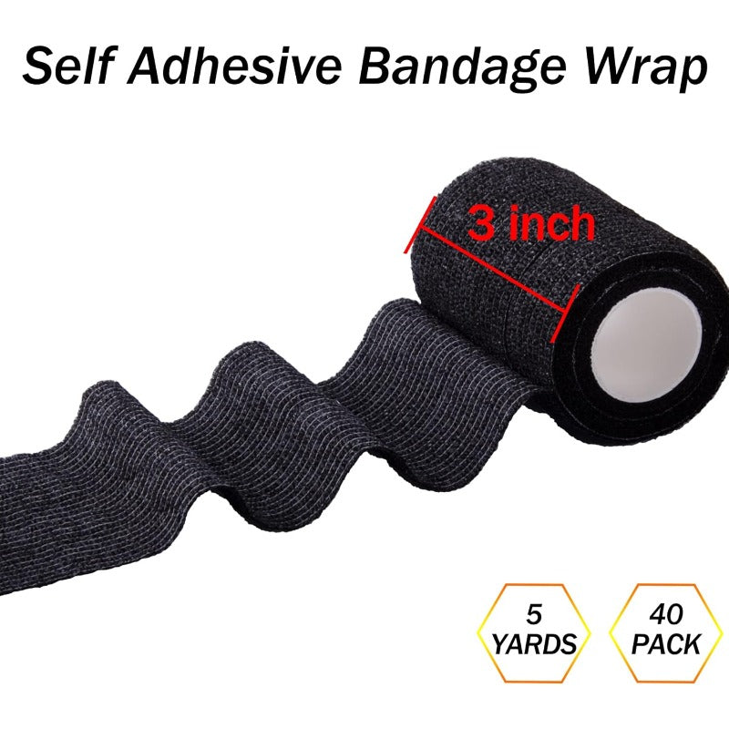 Self Adhesive Bandages Roll Pack for Sprains and Wound Care
