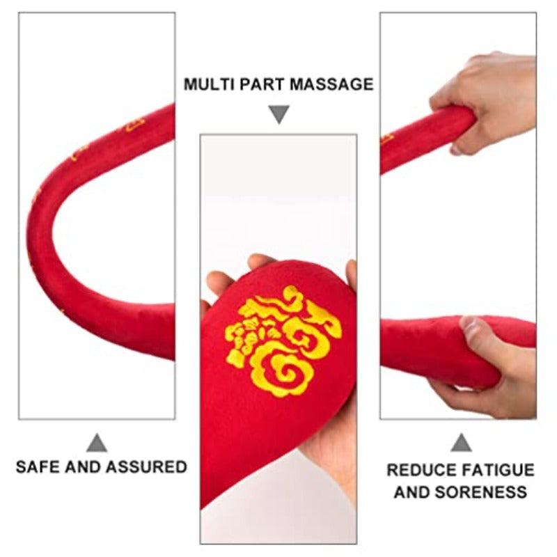 Handheld Lymphatic Massager Acupressure Wand For Neck Shoulders