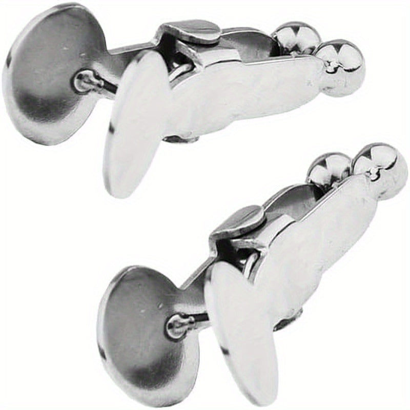 Adjustable Stainless Steel Nipple Clamps With Spring Clip Non Piercing