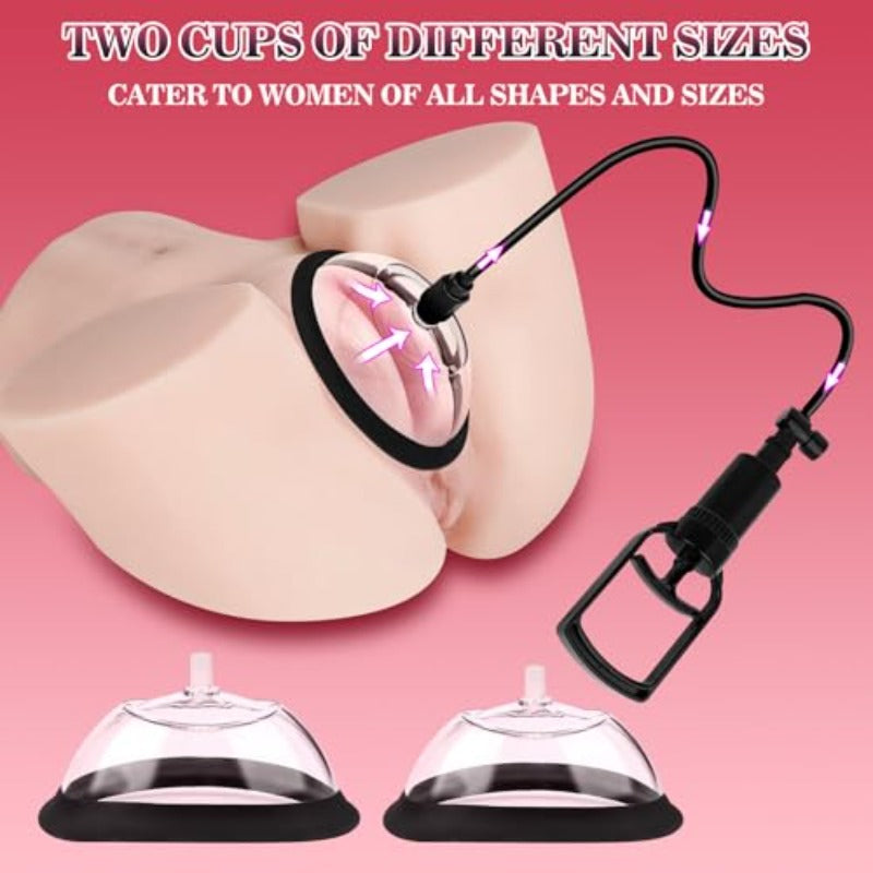 Pussy Pump Multicup Clitoral Stimulation Kit for Women