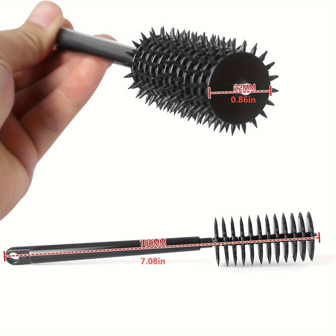 Silicone Spiked Wheel Massage Toy For Foreplay And Teasing