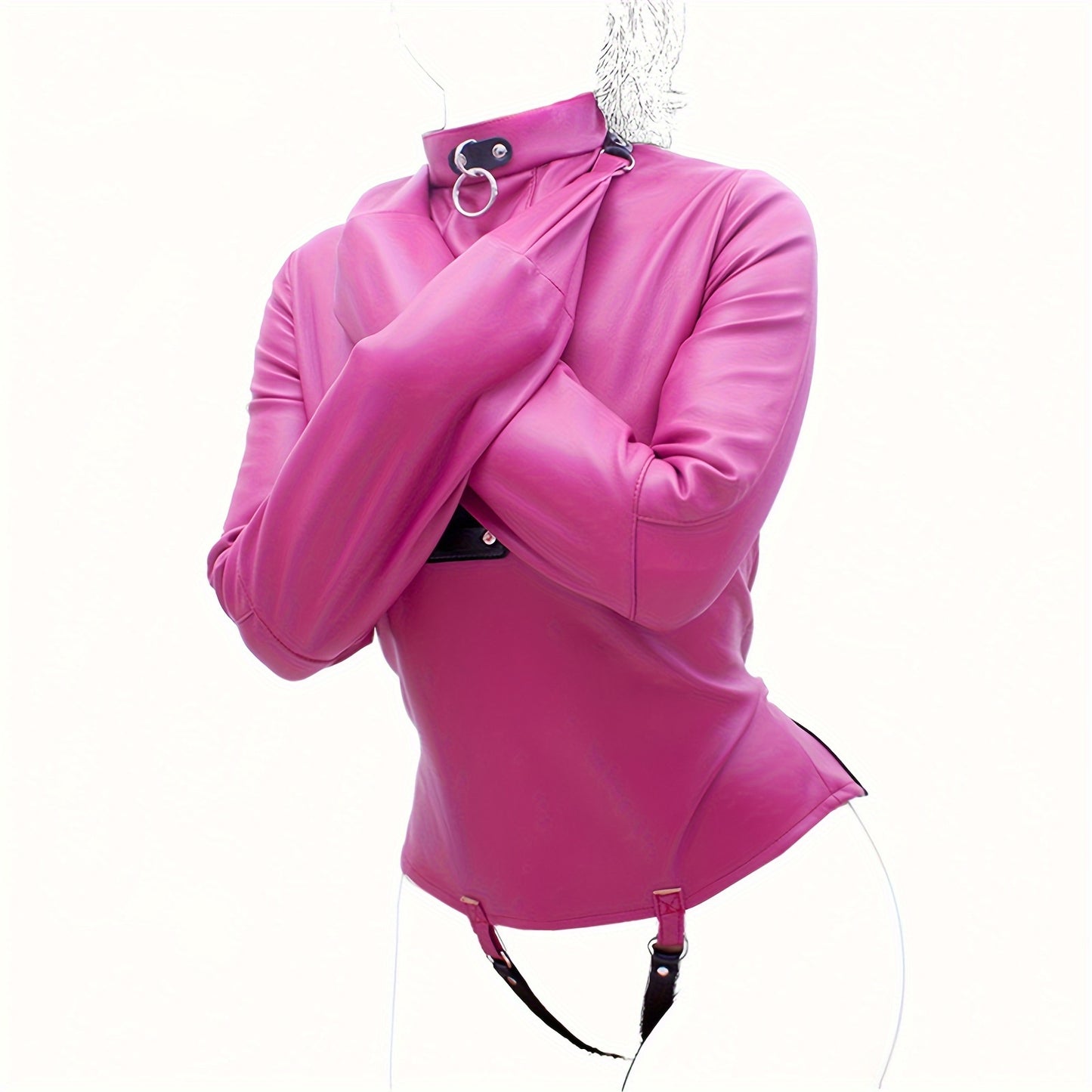 Bondage Jacket Restraint Costume For Role Play Accessory