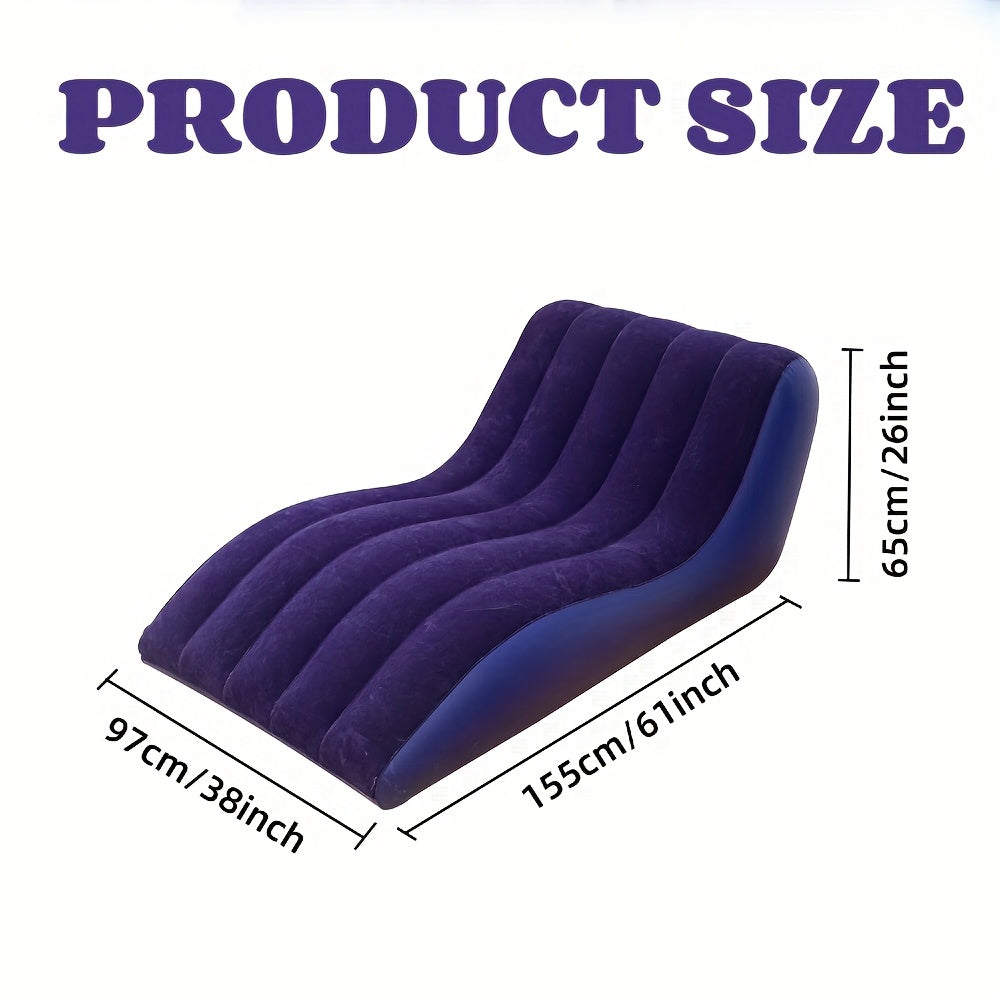 Sex Pillow Sofa Couples Sex Toys, Sex Furniture For Bedroom Inflatable Lounge Sex Chair, Sex Bed Things Body Support Cushion, Couple Female Sex Toys