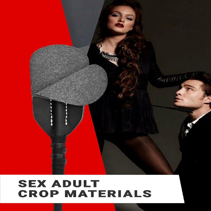 Versatile BDSM Paddle and Whip for Gentle to Intense Play