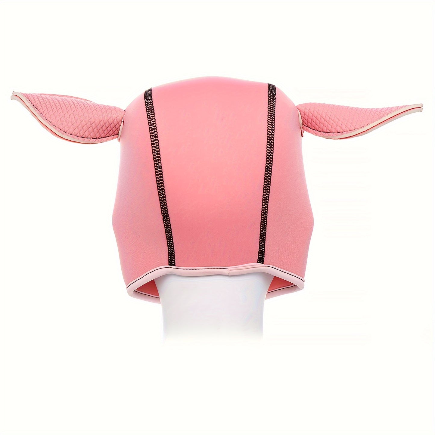 Rubber Pig Hood BDSM Mask for Adult Cosplay and Bondage