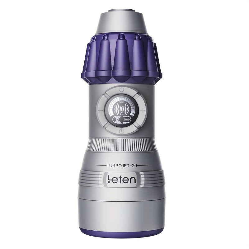 20 Interactive Hyper Vortex Deep Throat Masturbator For Men