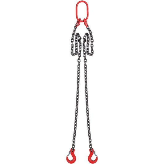 VEVOR Chain Sling 2 G80 Lifting Chains With Grab Hooks