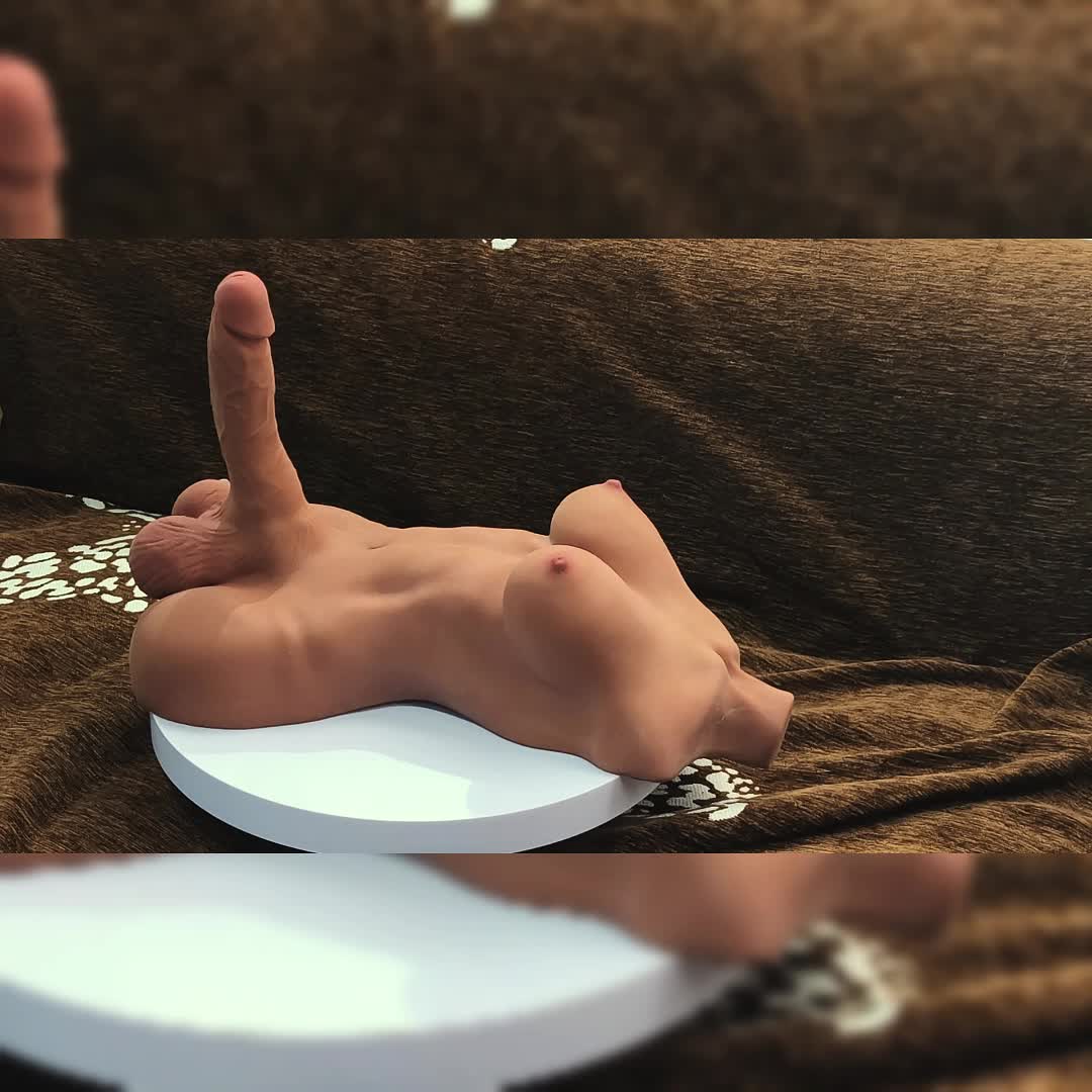 Adult Sex Doll Double Head Stimulation TPE Toy Phthalate Free