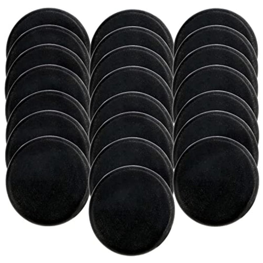 Natural Basalt Massage Stones 22 Pack For Home Spa Relaxation