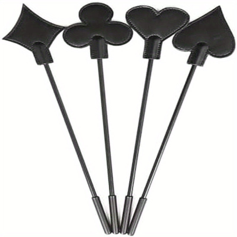 Leather Sex Whip 4 Kits BDSM Paddles for Couples