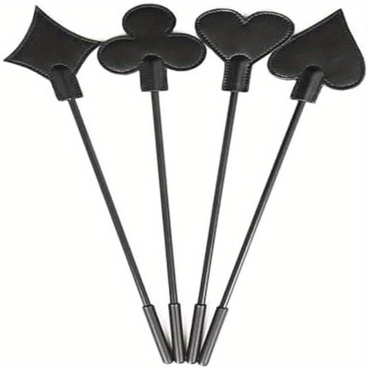 Leather Sex Whip 4 Kits BDSM Paddles for Couples