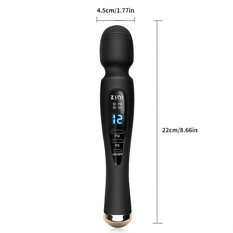 Silicone Wand Massager For Women With 12 Vibration Patterns