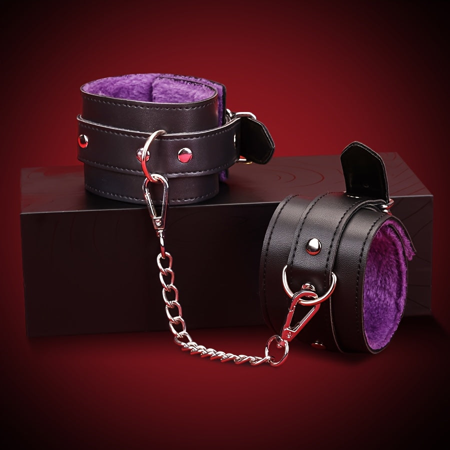 12pcs BDSM Props, Adult Toys, Games, Sex Toys | Bed Aids for Couples, Sexual Stress Relief Tools for Men and Women, Battery-Free Operation