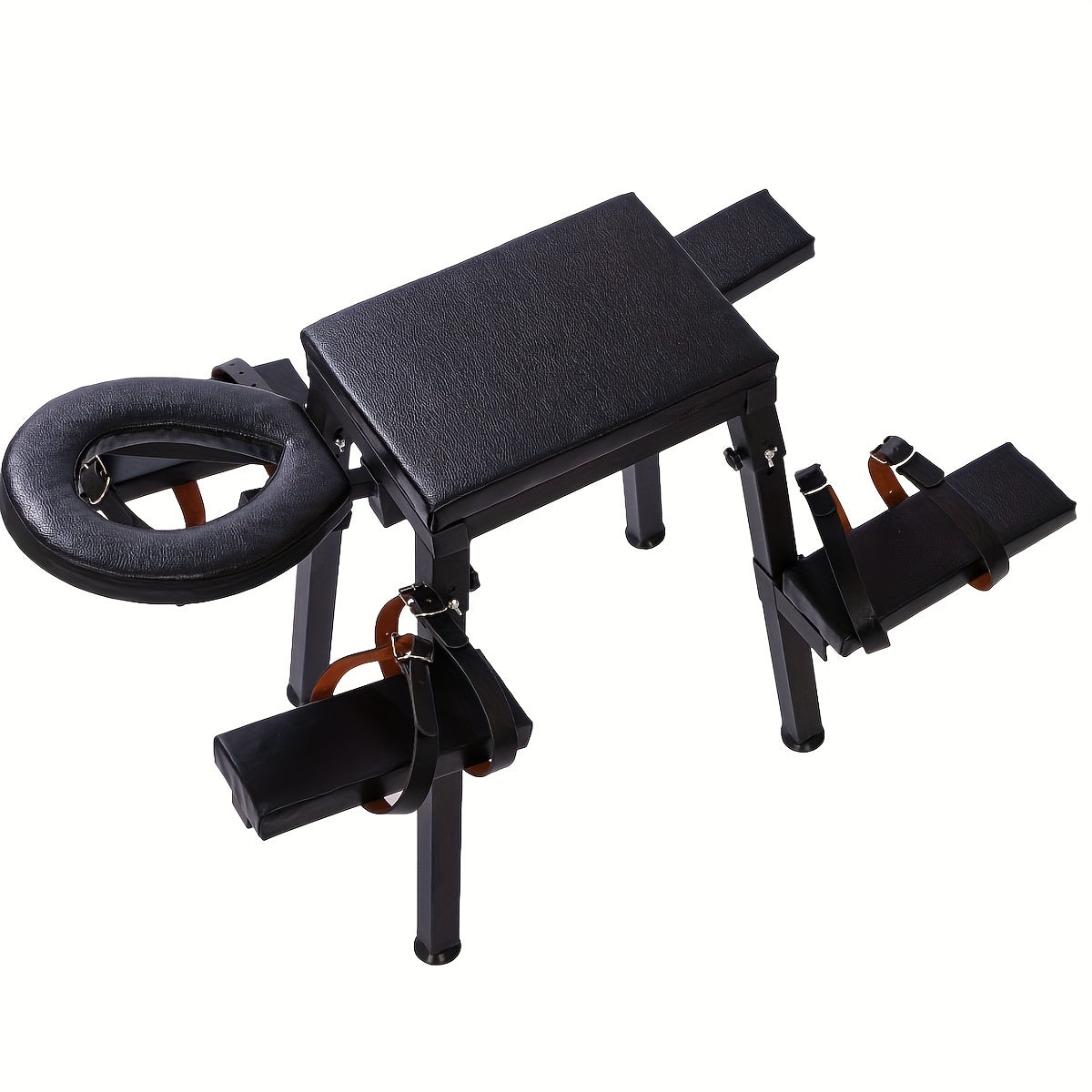 BDSM Restraint Chair for Kneeling Posture Frame Adjustable and Durable