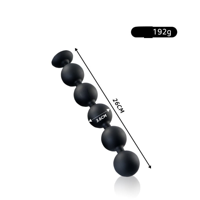 Silicone Anal Beads Prostate G-Spot Stimulator With Pull Ring