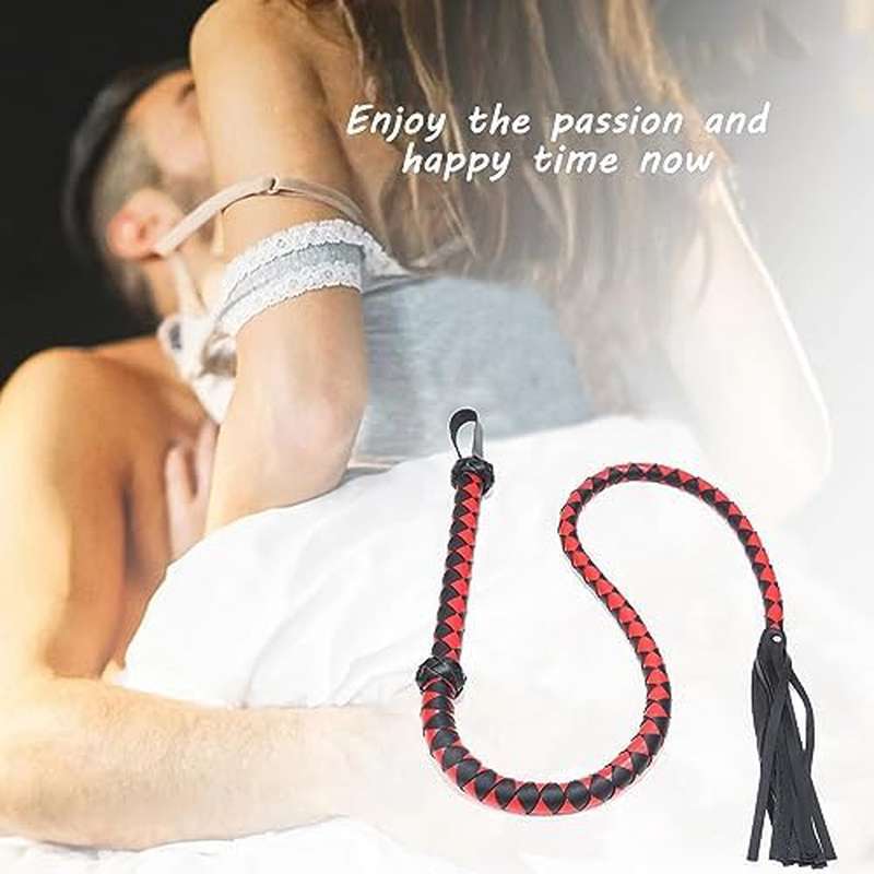 Leather Spanking Whip For Adult Erotic Play And Pleasure