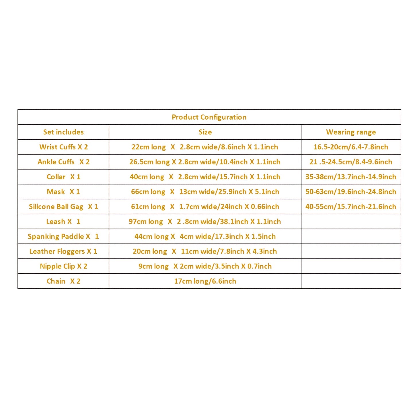 Punk Style Bondage Set With Cat Ear Mask And Cuffs