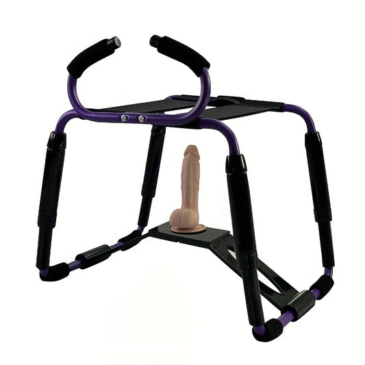 Adjustable Height Multi Functional Sex Chair With Dildo Set