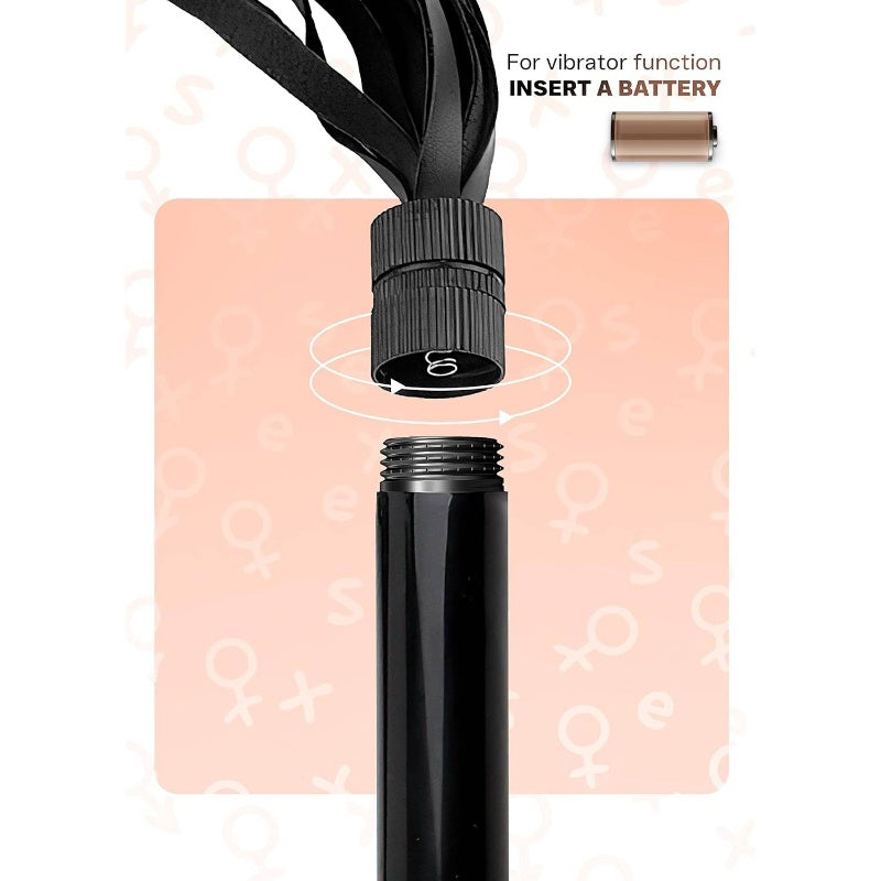 Women Vibrator, Floggers Adult, Vibrating Whip Bedroom, Female Vibrator Spanking, Bedroom Accessory, Sensual Play, Stylish Flogger, Ergonomic Shape, Bodysafe Material, Durable Construction, Pleasure Device, Couple Thing For E