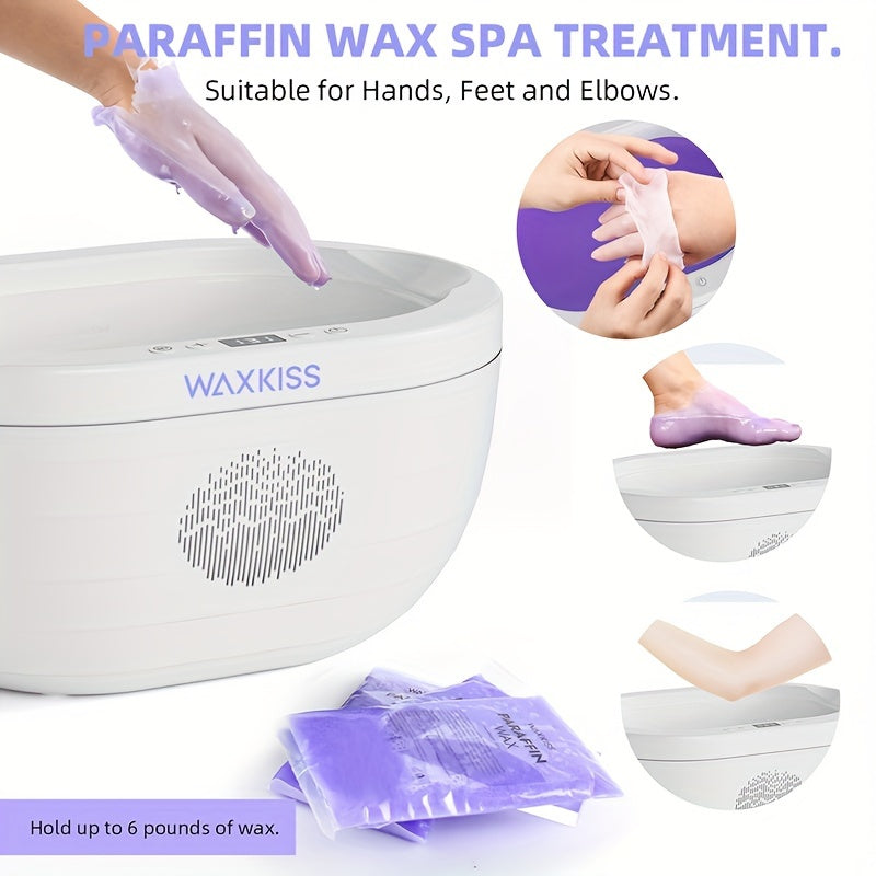WAXKISS Paraffin Wax Machine for Hand and Foot Care Kit
