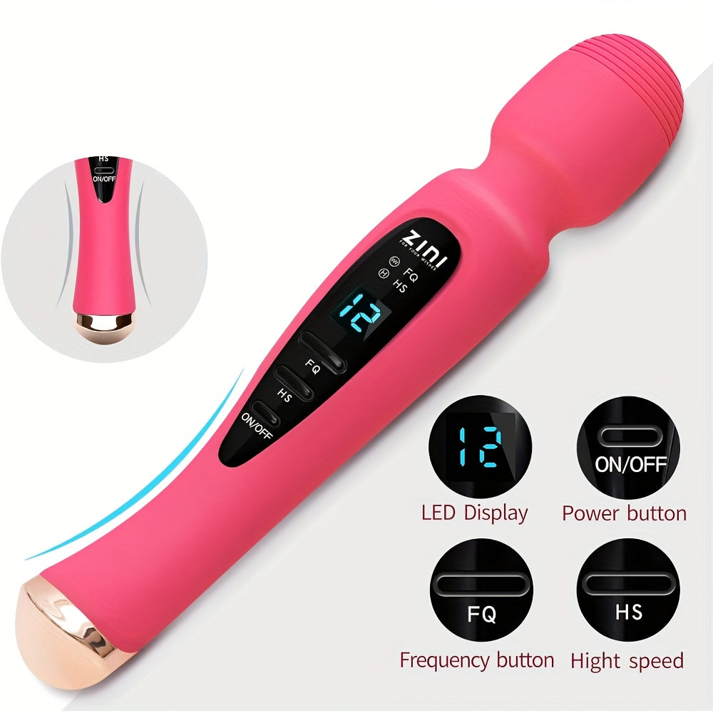 USB Rechargeable Female Vibrator Vaginal Massager Clitoral Stimulator