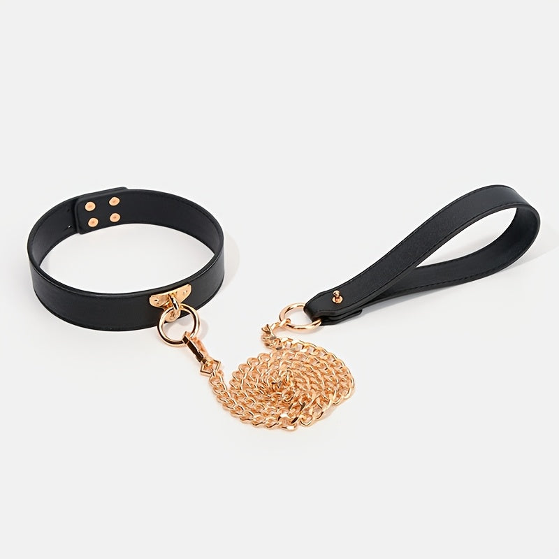 Punk Style Bondage Set With Cat Ear Mask And Cuffs