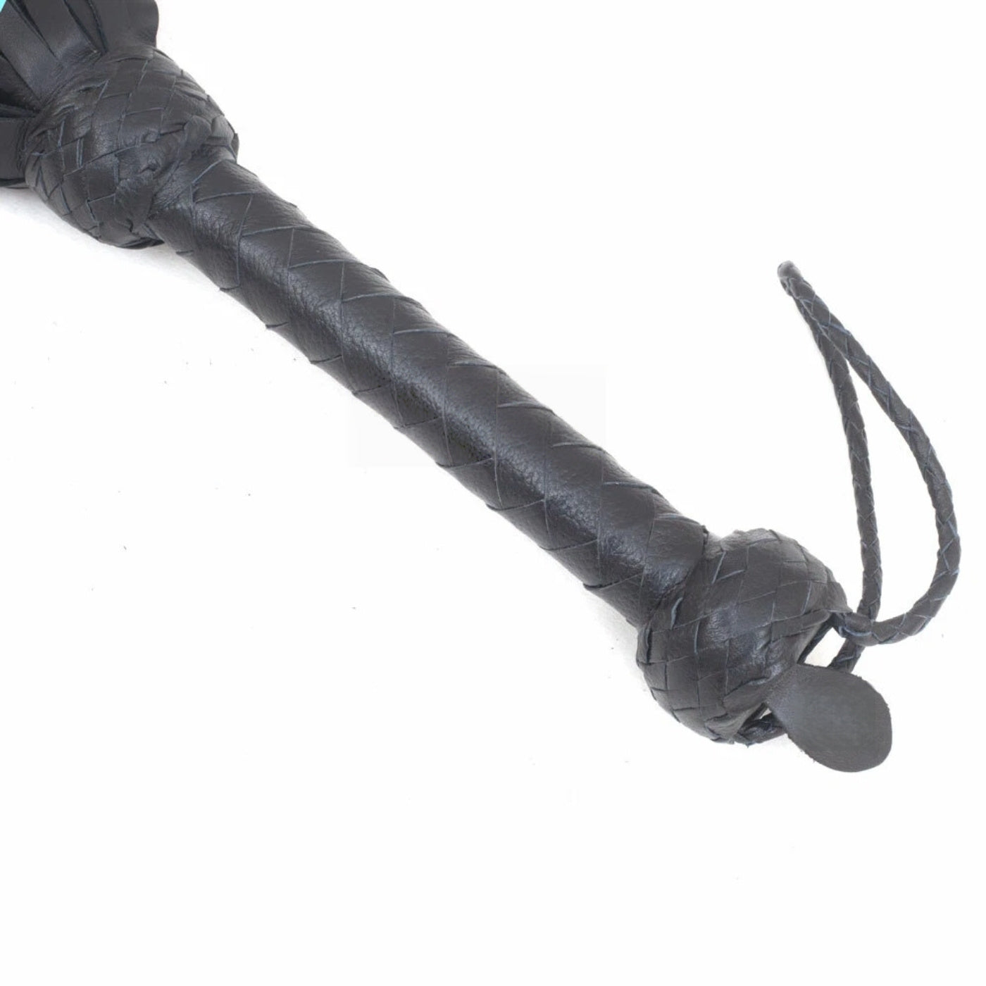 Real Genuine Cowhide Leather Flogger 50 Falls Heavy Duty Training Whip